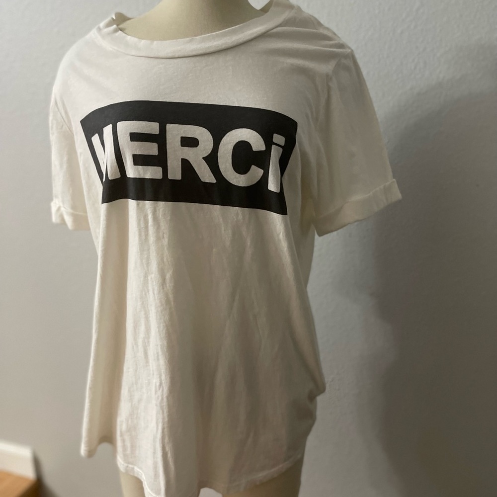 SOL ANGELES ANTHROPLOGIE T-shirt MERCI